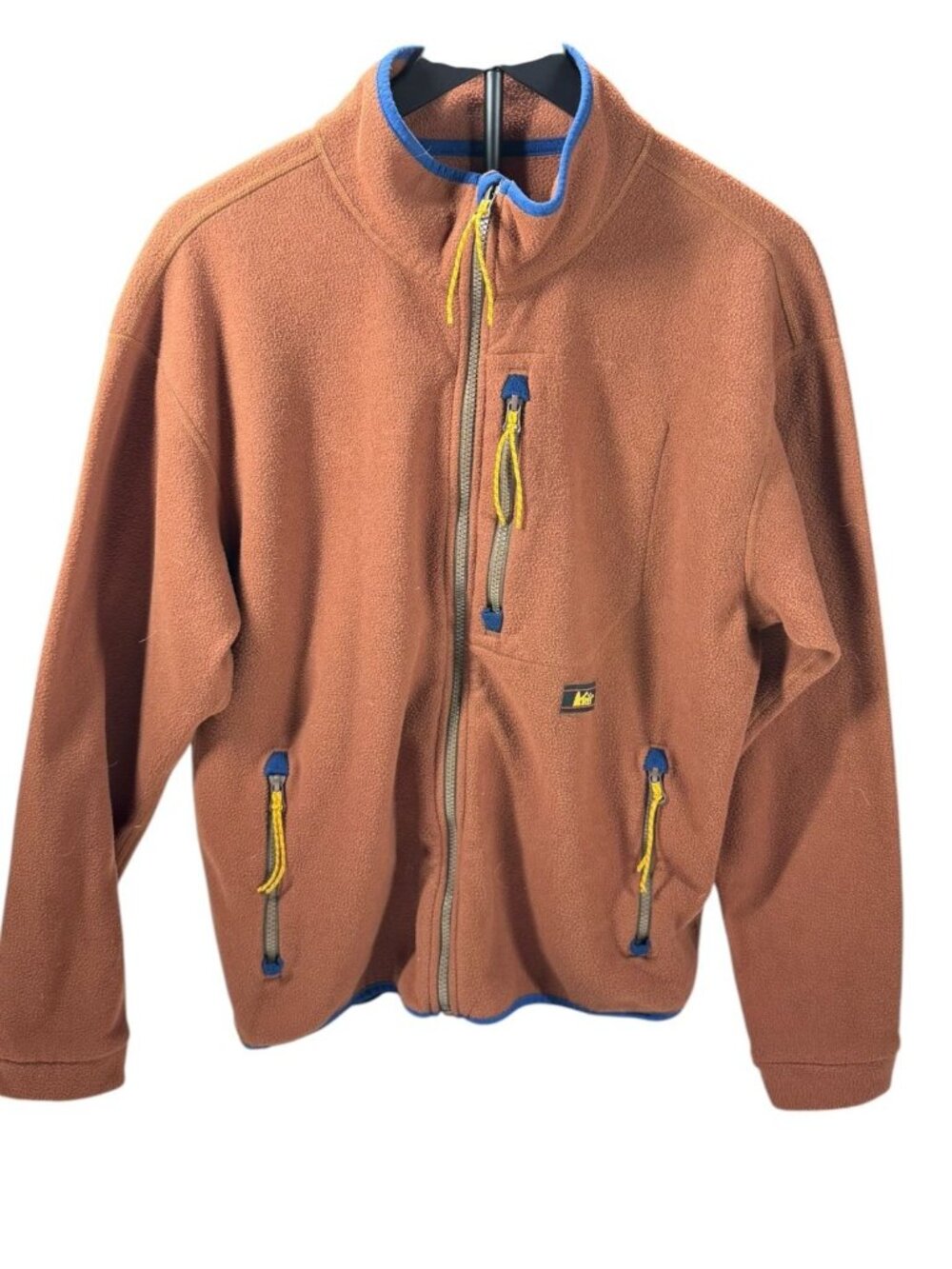 REI Trailsmith  Full Zip Fleece Brown Size Medium